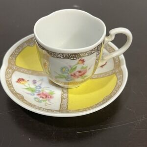 Vintage AVON Marked European Tradition Cup & Saucer Collection Germany Circa